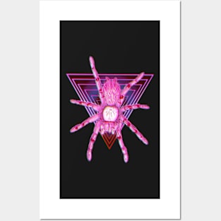 Tarantula “Vaporwave” Triangle V11 (Glitch) Posters and Art